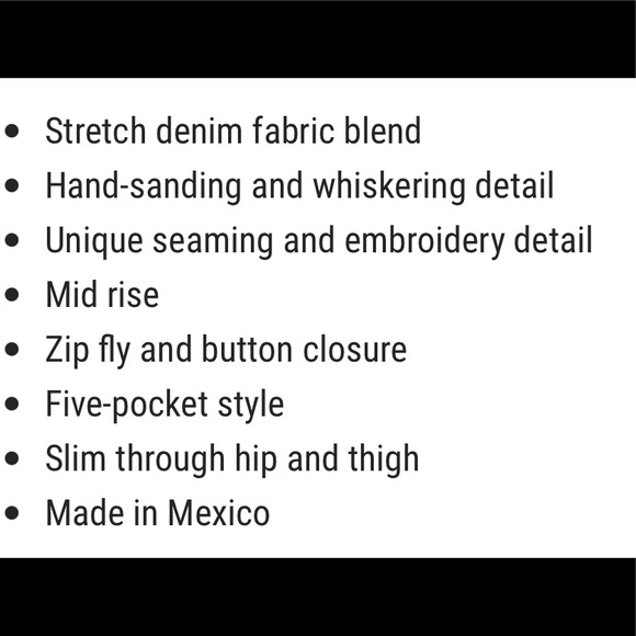 Miss Me 💋 Vintage style Moto Skinny Jeans 🔥 NWT sz 24 ❤️‍🔥 GORGEOUS DETAILS - Picture 11 of 16